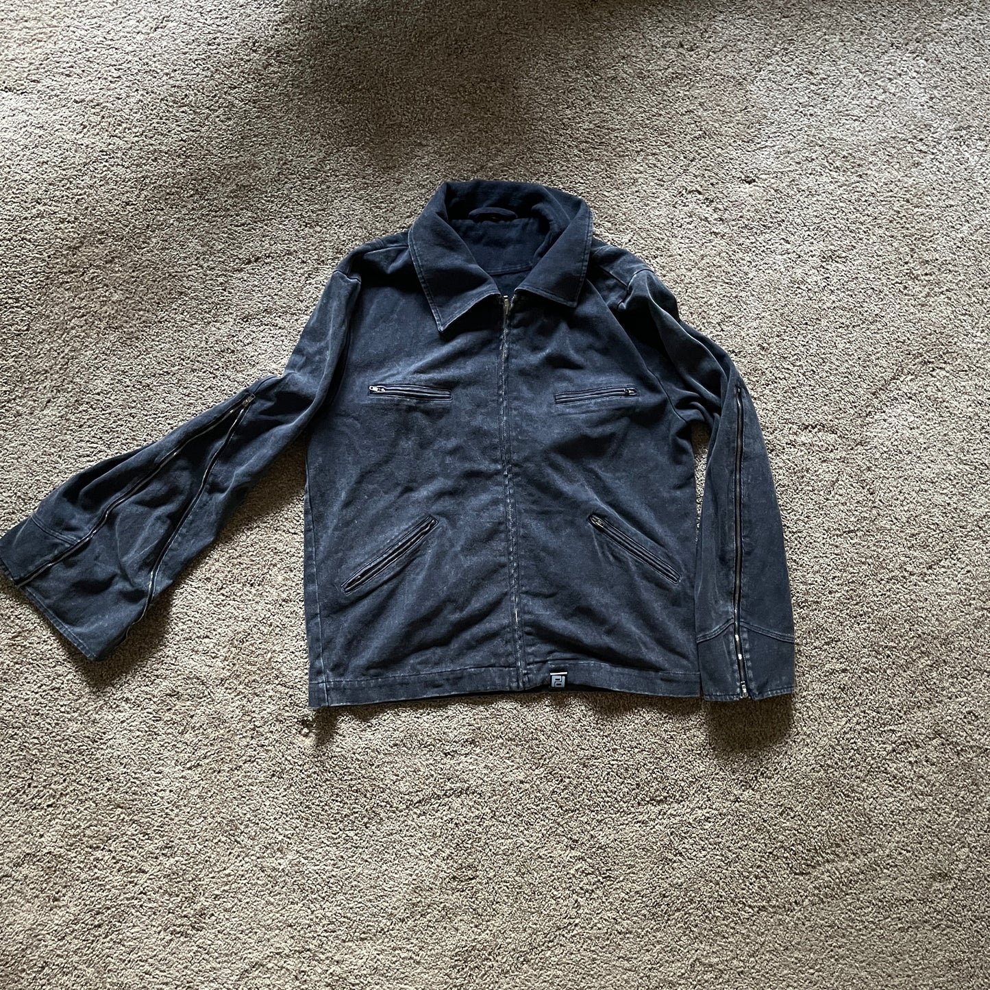 Flarez - Zip Flare Work Jacket with Adjustable Sleeves PRE ORDER